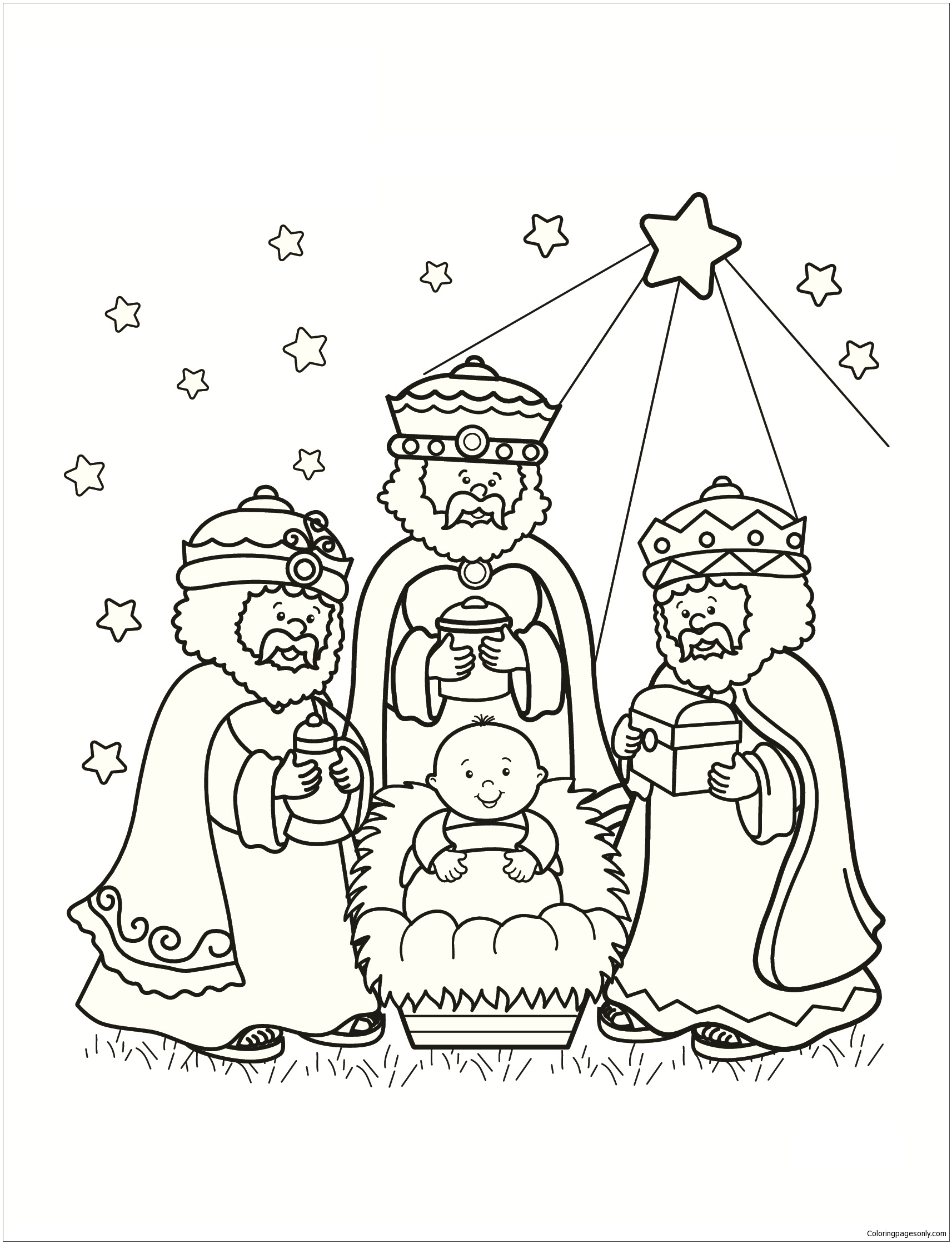 Três Reis Magos do Natal de 2023
