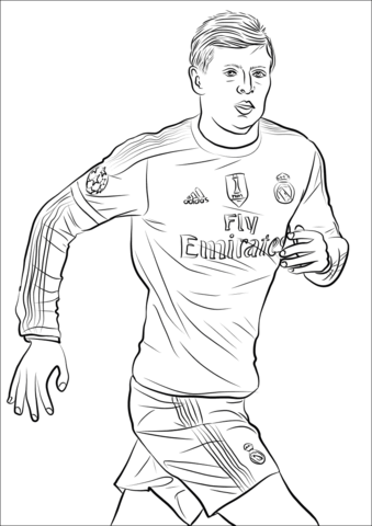 Toni Kroos Coloring Pages - ColoringPagesOnly.com