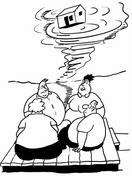 Tornado Coloring Page