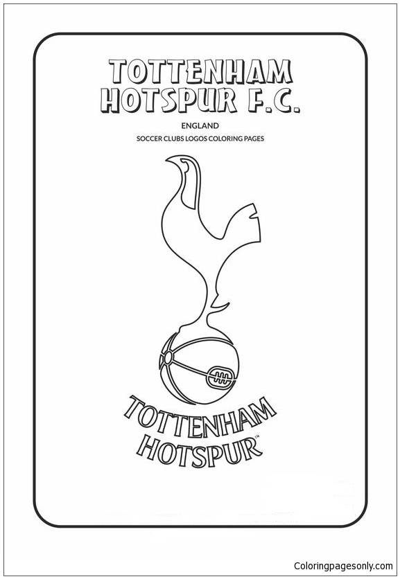 Tottenham Hotspur F.C. Coloring Pages