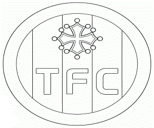 Toulouse FC Coloring Page