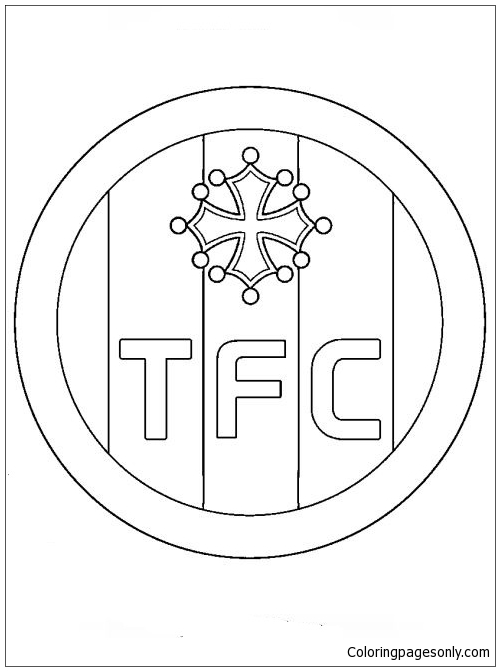 Toulouse FC Coloring Pages