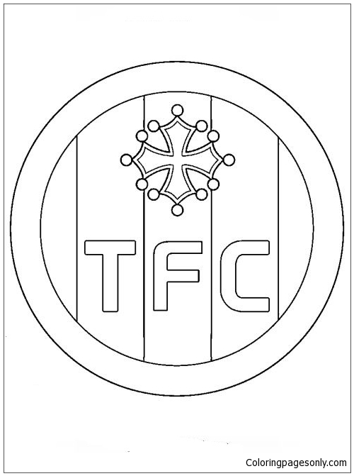 Toulouse FC des logos de l'équipe française de Ligue 1