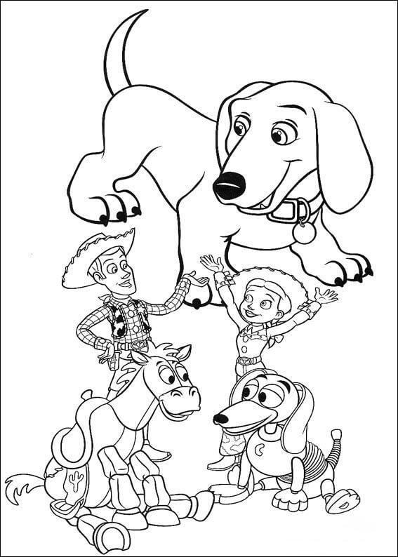 Toy Story Coloring Pages - Coloring Pages For Kids And Adults