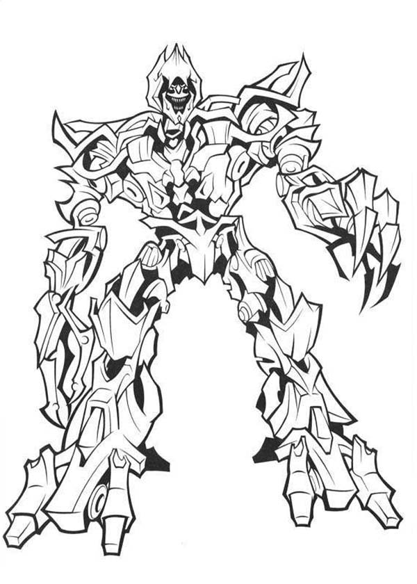 Transformers Ausmalbilder Megatron