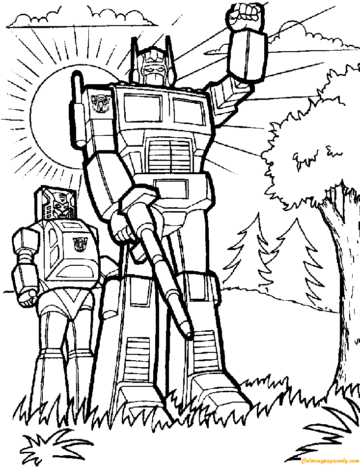 Download Transformers Robots Coloring Pages - Transformers Coloring ...