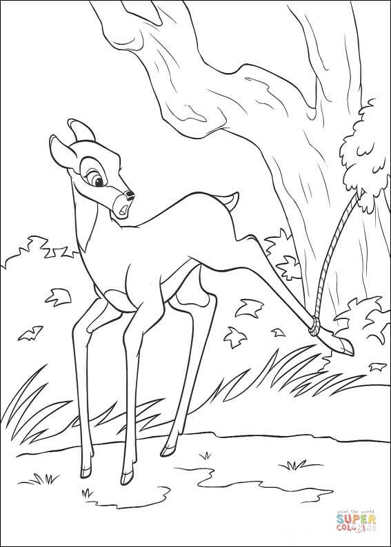 Bambi zit gevangen van Bambi van Bambi