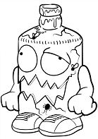 Trash Pack Shopkins Coloring Pages