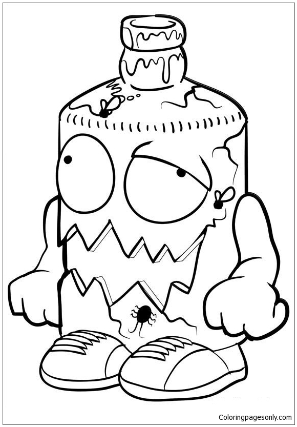 Trash Pack Shopkins Coloring Pages