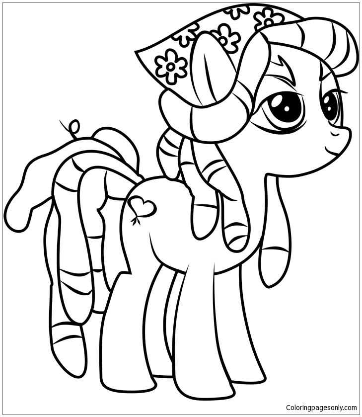 Tree Hugger From My Little Pony Coloring Pages
