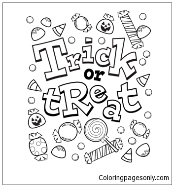 Halloween Candy Coloring Pages / See more ideas about candy coloring