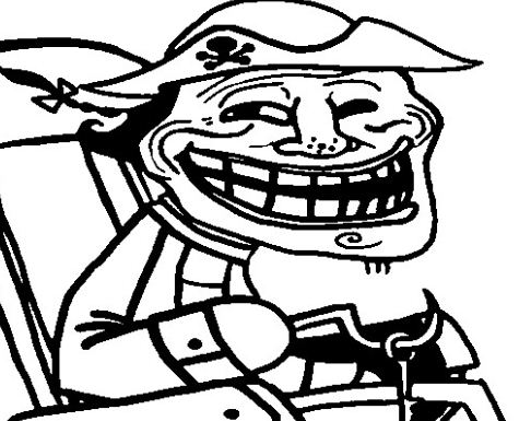 Troll Face Quest Coloring Page