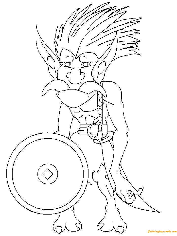 Trolls 3 Fantasy Coloring Pages