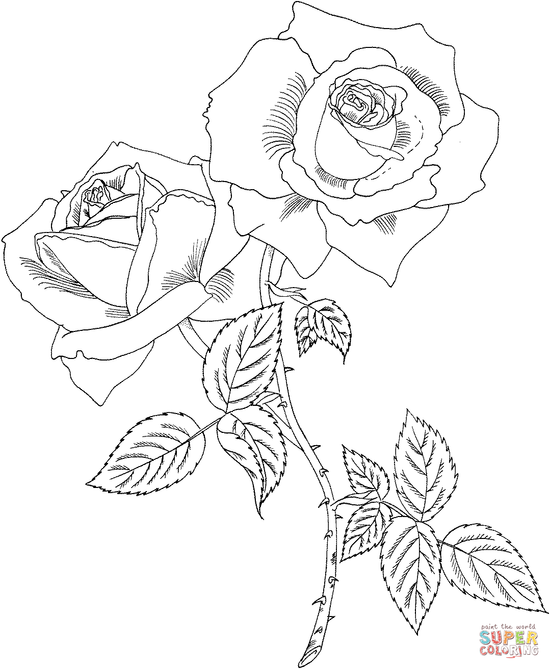 tropicana hybrid tea rose coloring pages roses coloring pages coloring pages for kids and adults
