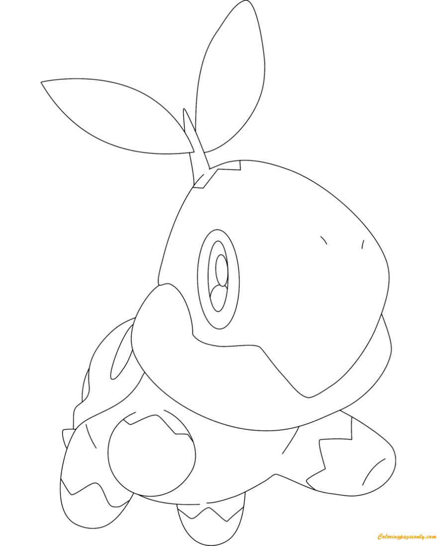 Pokemon Turtwig da Personaggi Pokemon