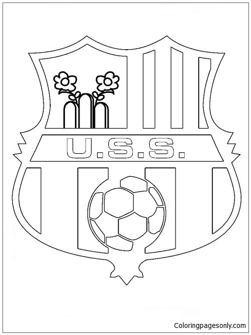 U.S. Sassuolo Calcio Coloring Page