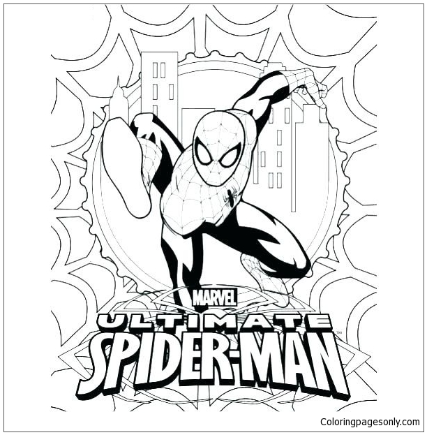 Ultimate Spider Man Coloring Pages