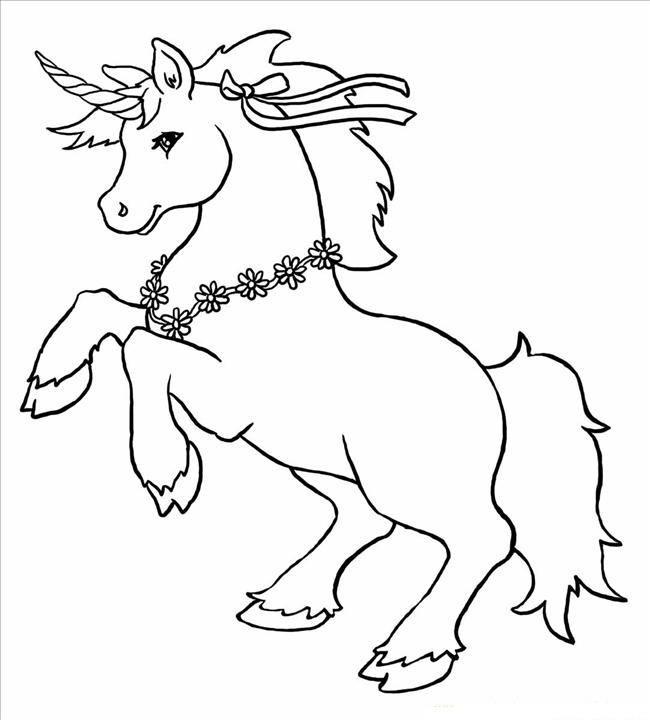 Unicorn Big Coloring Pages - Cartoons Coloring Pages - Coloring Pages