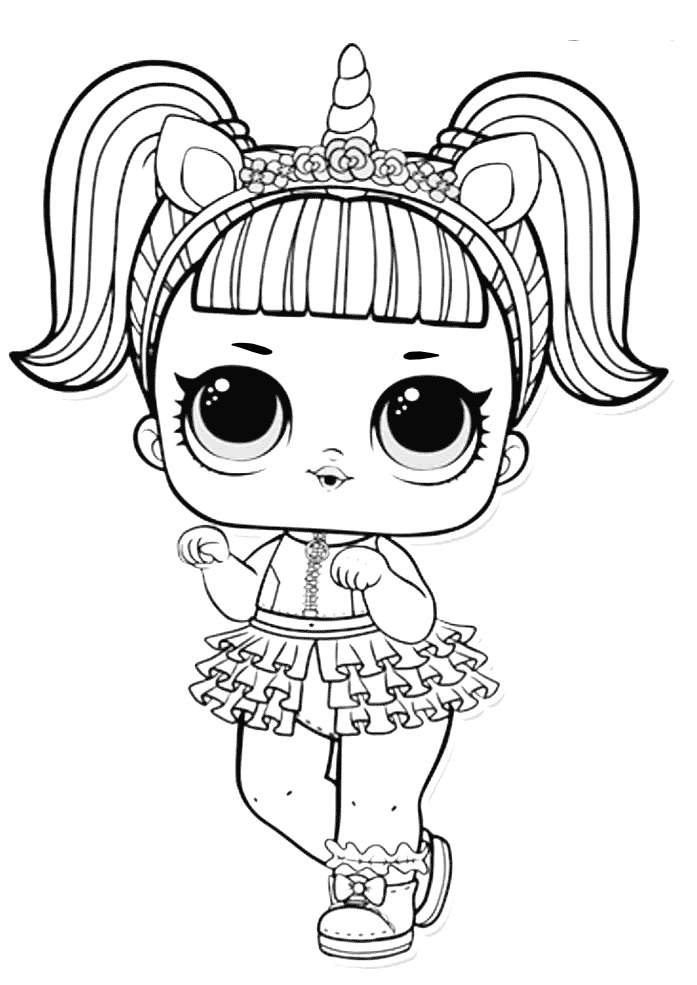lol surprise doll coloring pages coloring pages for kids and adults