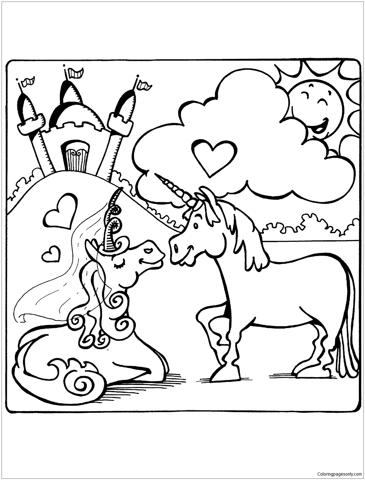 Licornes amoureuses de Unicorn