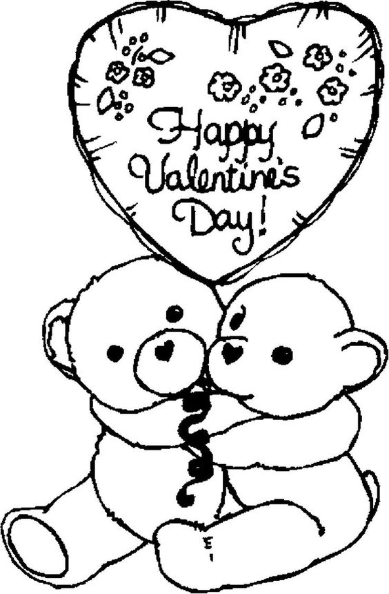 Saint Valentin pour les pandas de la Saint-Valentin