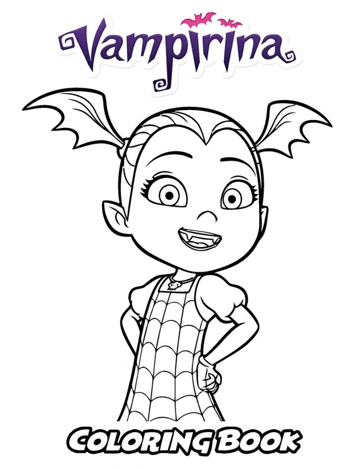 Very Cute Vampirina Coloring Pages