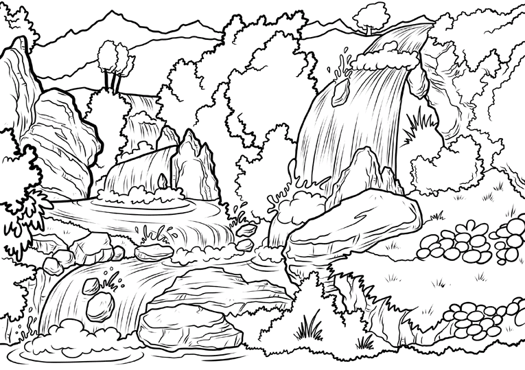 waterfall-landscape-scene-coloring-page-free-printable-coloring-pages