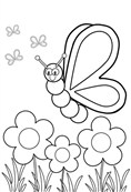 Wellcome To Spring Coloring Pages
