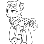 Wind Rider Coloring Pages