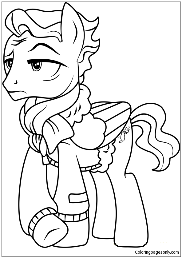 Wind Rider Coloring Pages