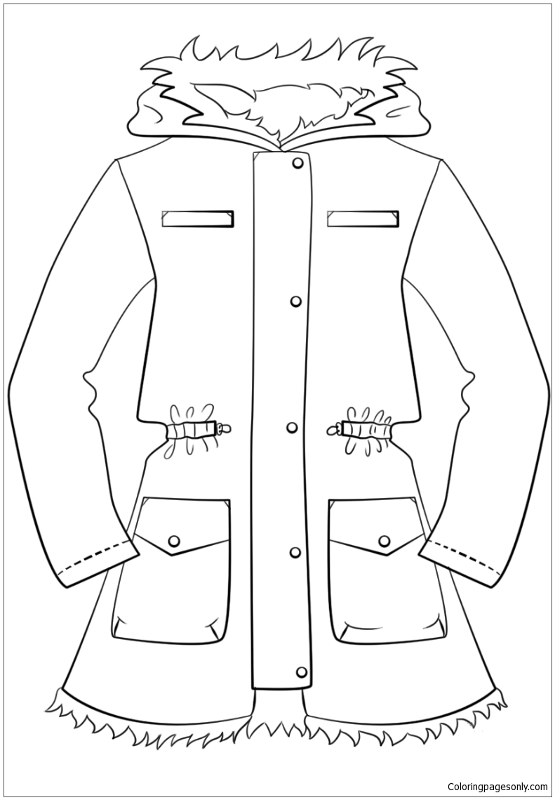 Зимняя куртка зимы 2024