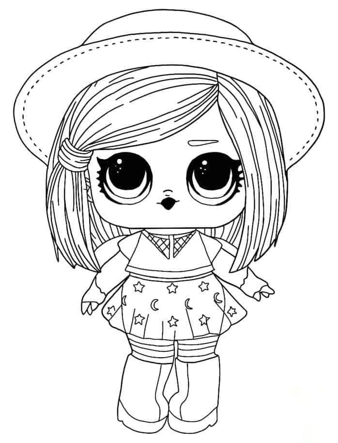 Lol Suprise Doll Witchay Babay Coloring Pages