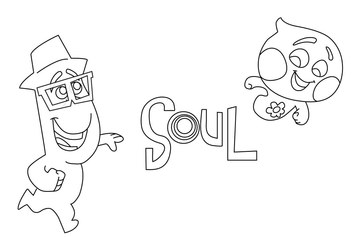 Wonder Day Soul Coloring Pages