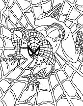 Wonderful Spiderman Coloring Pages