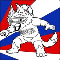 World Cup 2018 Mascot-image 2 Coloring Pages