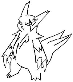 Zangoose Pokemon Coloring Pages