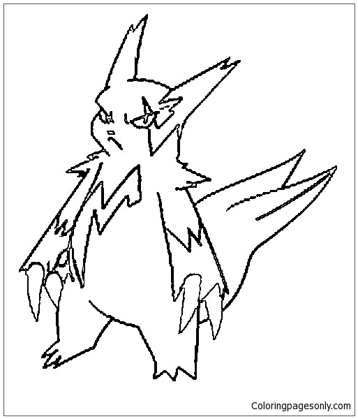 Zangoose-Pokémon von Pokemon-Charakteren