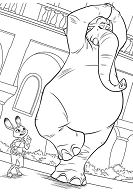 Zootopia 09 Coloring Page