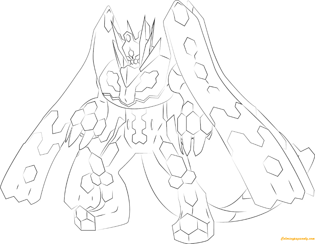 Zygarde In 100 Percent Form from Pokemon Characters