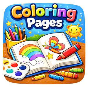 Coloring Pages Featured Image