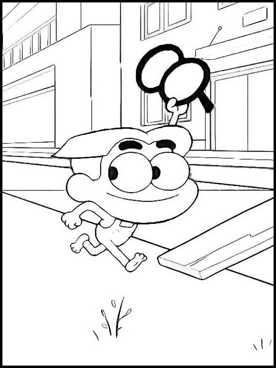 El travieso Cricket robó gafas Remy de Big City Greens