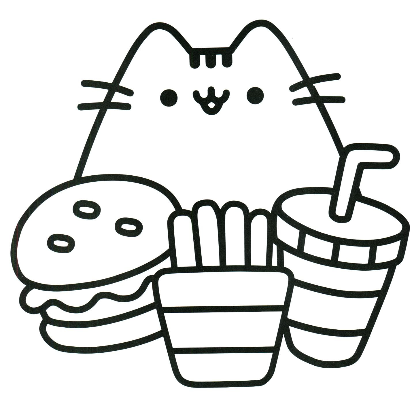 Pusheen 的 Pushen 猫