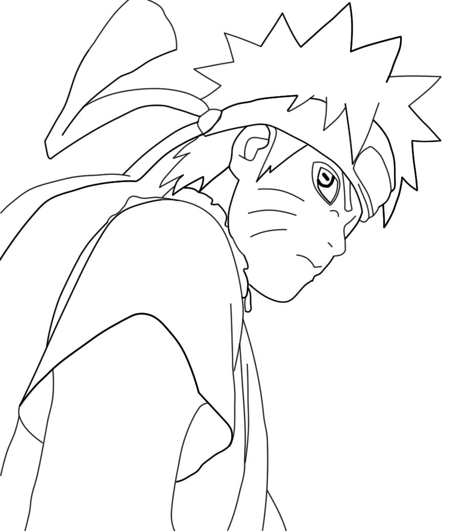 Verblindende ogen van Naruto van Naruto