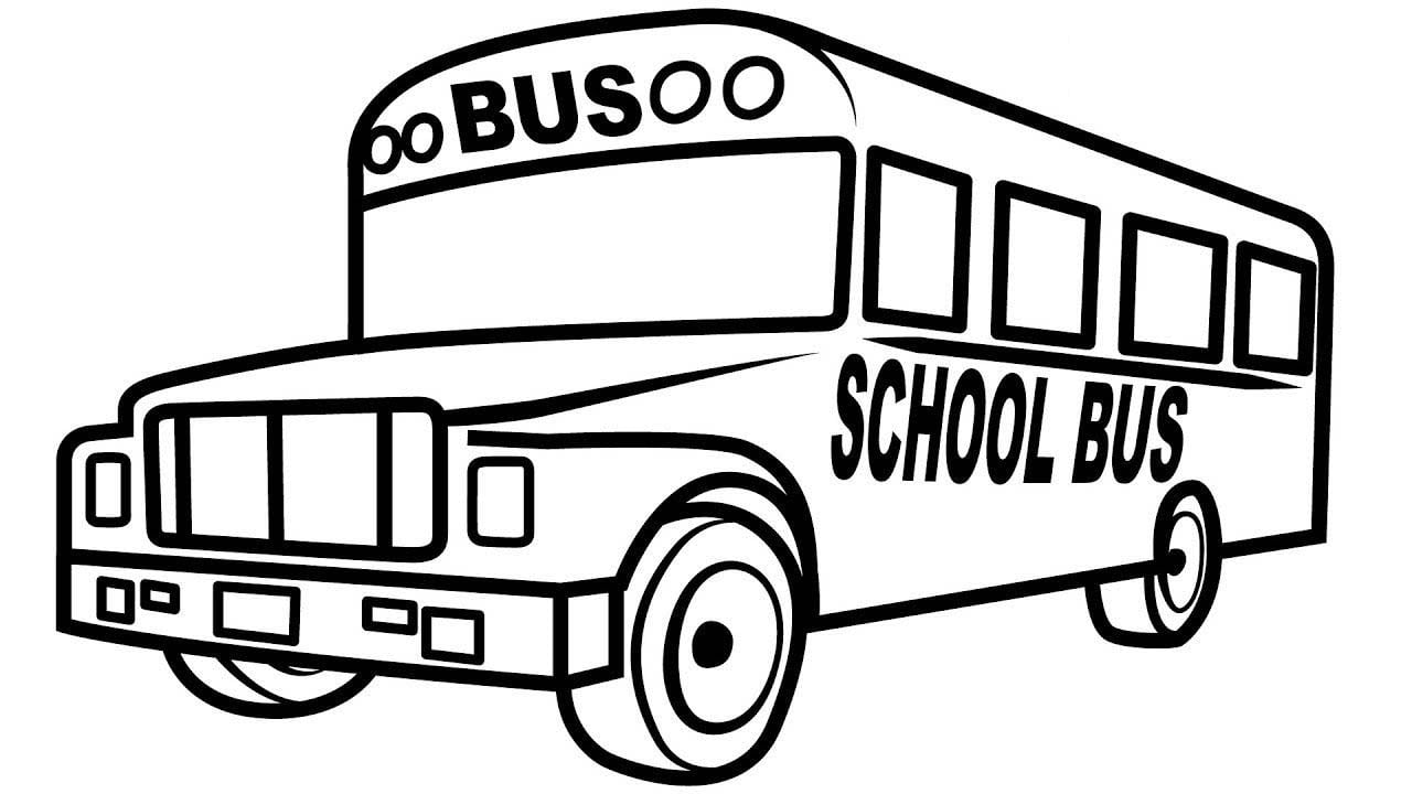 Collection of School Bus Coloring Pages for Preschoolers Coloring ...