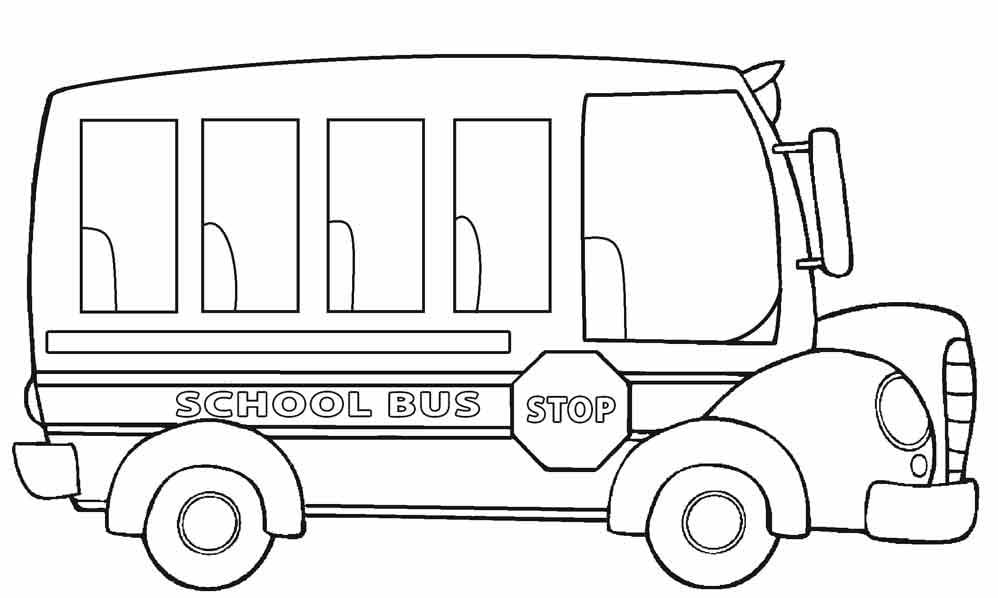 Collection of School Bus Coloring Pages for Preschoolers Coloring ...