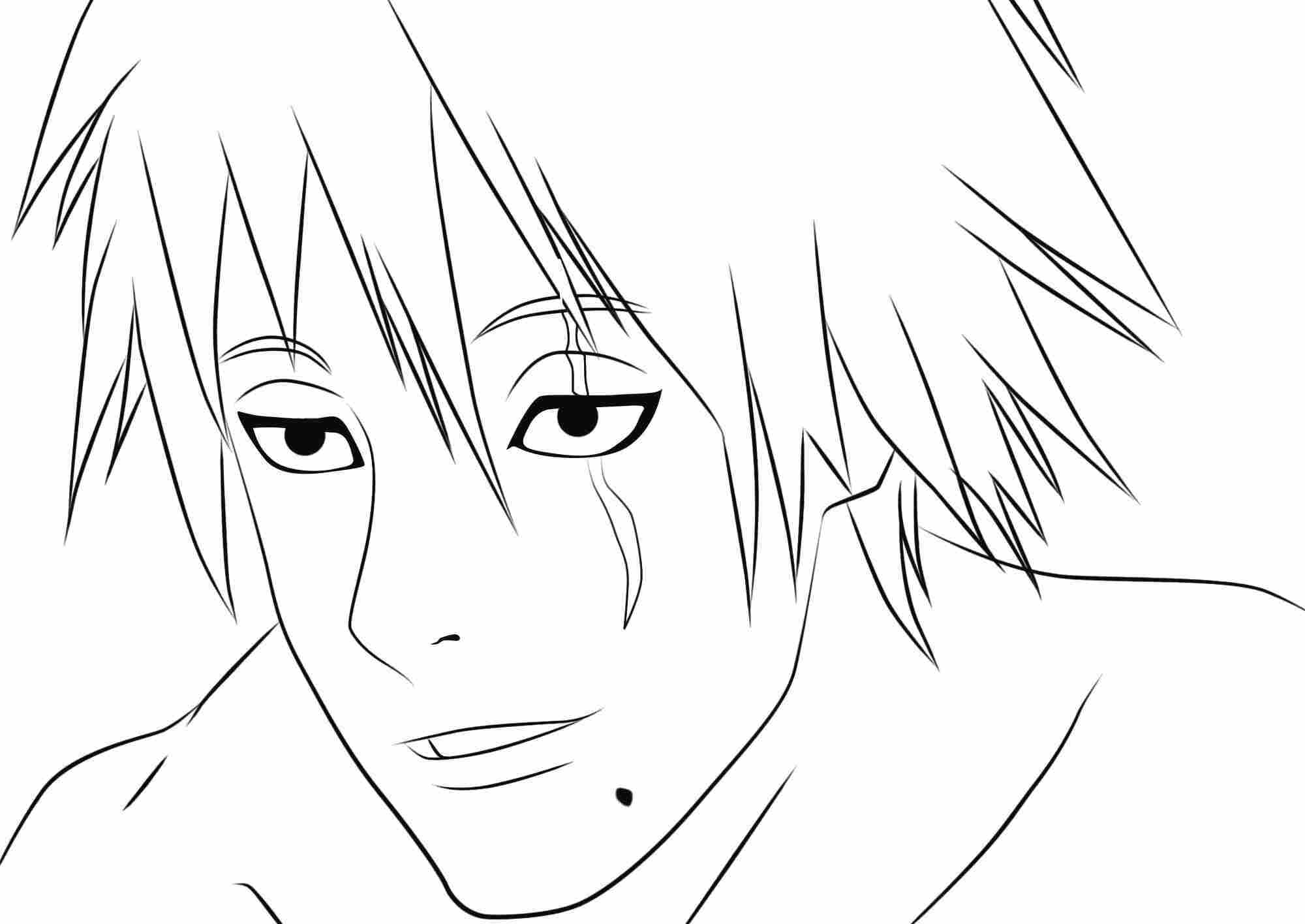 kakashi para colorir  Páginas para colorir gratuitas, Anime gratuito,  Naruto e sasuke desenho