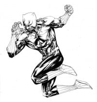 Los Vengadores Black Panther se ven tan peligrosos Página para colorear