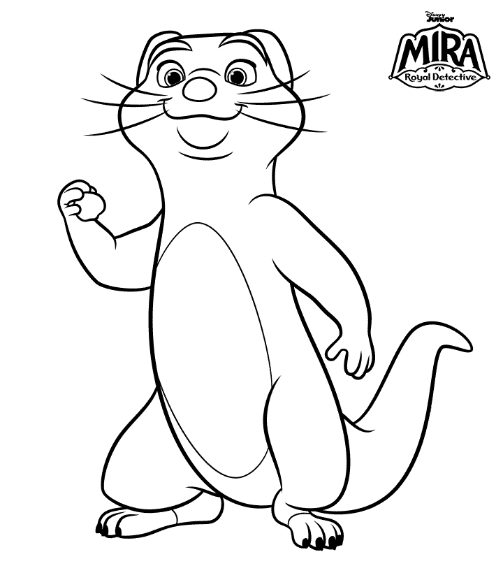 Enjoy Mira, Royal Detective coloring pages Coloring Article - Coloring