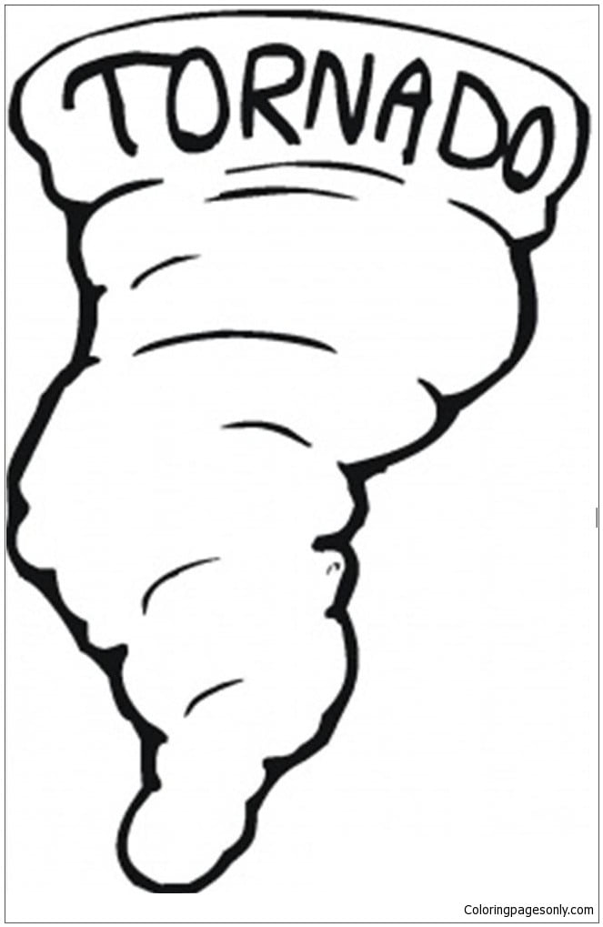 Things Kids Need To Know About Tornadoes Coloring Article - Coloring