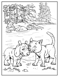 Wolf Coloring Pages - Coloring Pages For Kids And Adults